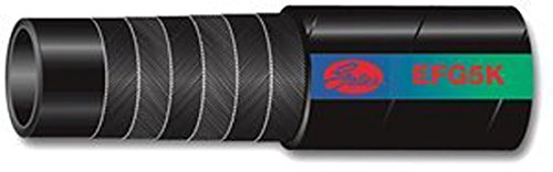Gates Synthetic Rubber 10EFG5K-MTFXCTN Spiral Wire Hose, SAE 100R13, MegaTuff Cover, 100' Length, 0.63" ID, 5000 Working PSI, 40°F to +250°F Temperature Range