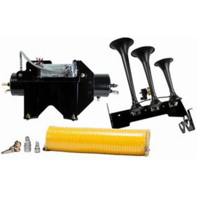 Kleinn HDKIT-730 Air Horns Bolt-On Train Horn/Onboard Air System for GM 2500HD/3500HD Diesel Trucks