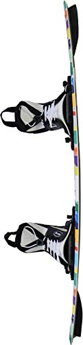 RAVE Sports Impact Jr. Wakeboard and Youth Bindings Package for Kids, Teens, Young Adults for All Skill Levels; Easy to Learn and Use