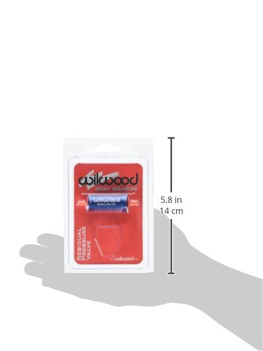 Wilwood Compact Residual Pressure Valve, 2 lb, 1/8 in NPT Inlet, 1/8 in NPT Outlet, 1.600 in Long, Aluminum, Blue Anodized, Disc Brake, Each