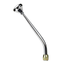 Lokar TM4L80CMP Performance Products Shifter Gm 4L80 Chrome 12" Single Bend Lever Mushroom Polished Knob