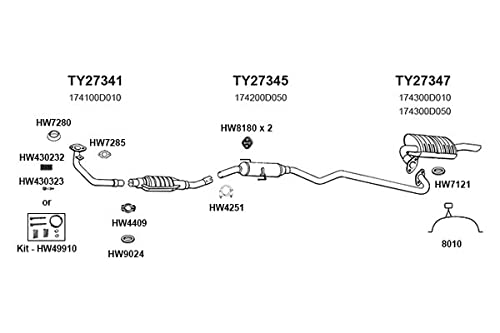 HW4409 Ansa - Exhaust Clamp