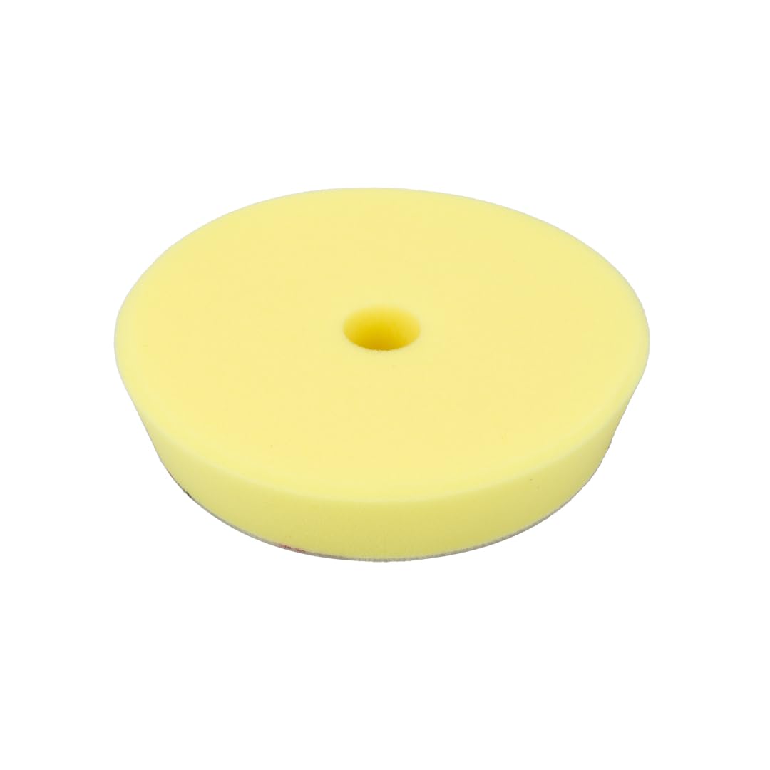 5.2" Maxshine Universal High Foam Polishing Pad with Center Hole – Removes Heavy Swirl Marks, Scratches & Oxidation – Professional Foam Pad for Car Detailing & Paint Correction