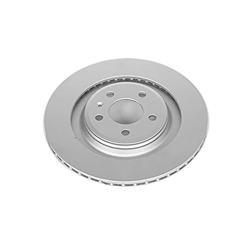 Power Stop rear EBR1015EVC Evolution Genuine Geomet® Coated Brake Rotor For Audi S4 2010-2011, Audi S5 2008-2011 [Model Specific]
