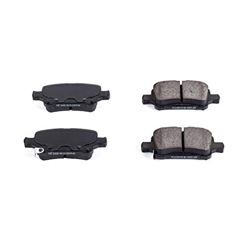 Power Stop Z16 16-1857 Rear Ceramic Brake Pads For LaCrosse, Regal Sportb, Regal TourX, Bolt EUV, Bolt EV, Cruze, Malibu, Volt, Terrain [Model Specific]