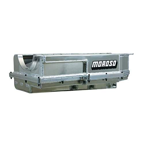 2 Piece Moroso Aluminum Dry Sump Oil Pan, Fits Big Block Chevy Donovan 500/700, DRCE2 Pattern, 3#12 Pick Ups