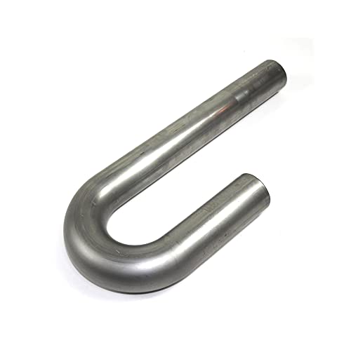 Exhaust Pipe J-Bend 2-3/8" x 3'' Radius Patriot H7078 Mild Steel