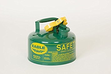 Eagle Type I Safety Can, 1 Gallon, Green UI-10-SG