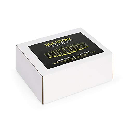 Mishimoto Aluminum Rockstar Locking Lug Nuts, M12 x 1.25, Black
