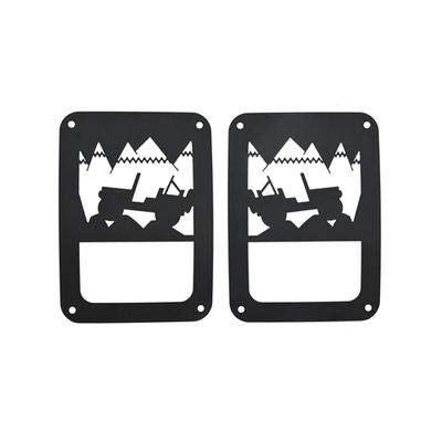 Kentrol Taillight Covers Heritage 80702 for 2007-2018 JK