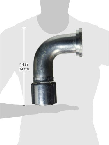 56GL-64FL90 Gates GL Couplings, Code 61 O-Ring Flange, 90 Bent Tube, 3 1/2" ID, 10.09"