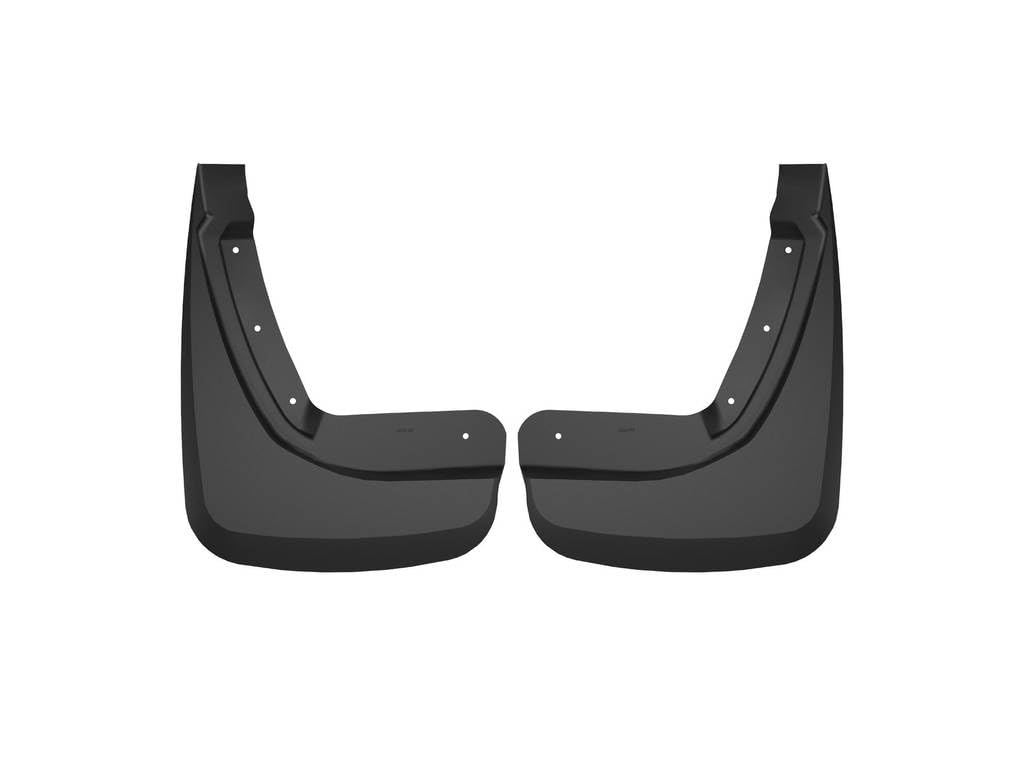 Husky Liners Mud Guards Custom | Fits 2020-2026 Ford Explorer | Rear Set, 2-pc Black - 59501
