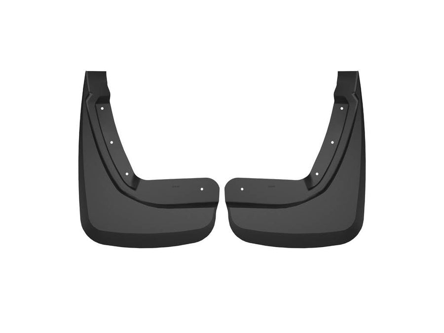 Husky Liners Mud Guards Custom | Fits 2020-2026 Ford Explorer | Rear Set, 2-pc Black - 59501