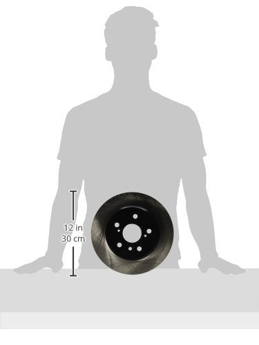 Centric 120.44117 Premium Automotive Replacement Rear Brake Rotor Fits Select 2000-2004 Toyota Avalon