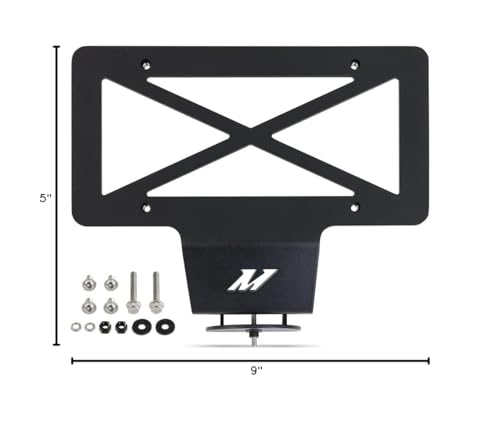 Mishimoto Relocation Kit License Plate, Fits Ford F-150, 2015+