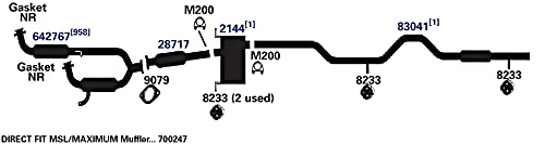 Exhaust AP Products Muffler 2144