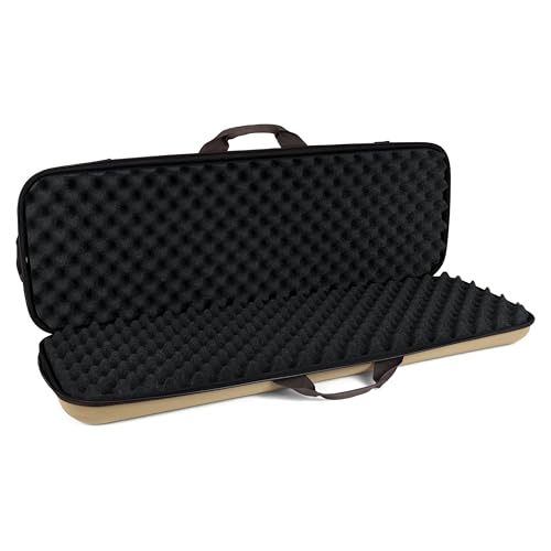 Plano Rifle Case Diverge, 38 in., Lightweight and Durable Gun Carrying Case, Detachable, Padded Shoulder Strap, High-Density Foam Inserts, Webbing Straps for Attachable Accessory Bags
