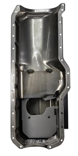 Moroso Steel Oil Pan 27862, Fits Jeep 4.0 I6 Engine, Use in Jeep TJ/XJ/YJ Chassis