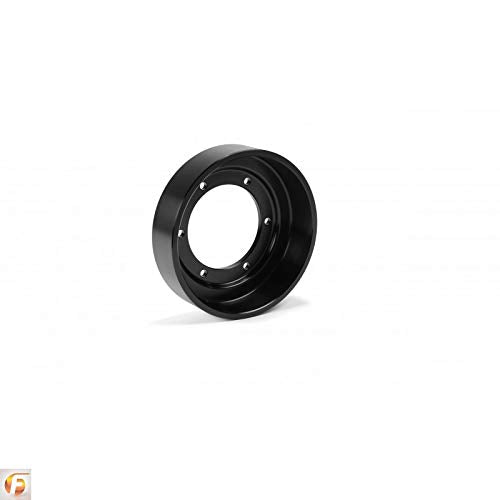 13-18 Dodge 2500/3500 Cummins Fan Drive Pulley - Fleece Performance (Black Finish) (FPE-34659-BLK)