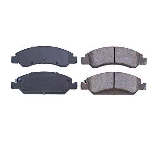 Power Stop Z16 Evolution 16-1363 Front Ceramic Brake Pads, Black For Cadillac Escalade Chevy Silverado 1500 Suburban 1500 Tahoe Sierra 1500 Yukon XL 1500 [Application Specific]