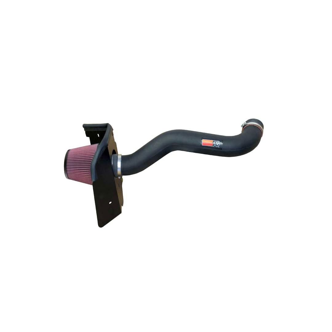 Cold Air Intake System K&N: High-Flow Air-Filter, Increase Performance & Horsepower: Compatible with 2006-2009 JEEP Commander; 2005-2009 JEEP Grand Cherokee, 57-1548