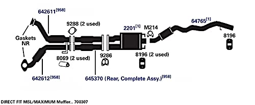 Hanger AP Exhaust 8069