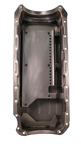 Moroso Big Block Chevy 20025 Steel Marine Oil Pan, Box Style Sump, 8" Depth, Fits Mark IV Block