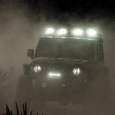 Pro Comp SINGLE ROW LIGHT BAR 10IN WHT CMB - EXP75110 Lightning