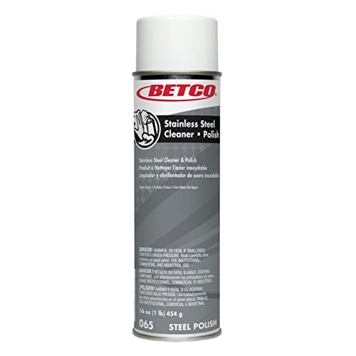 Aerosol Betco® Stainless Steel Cleaner and Polish, 17 Oz Can, Case of 12