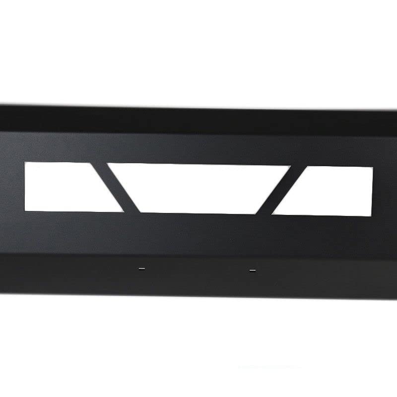 Heavy Duty Black Horse Armour Front Bumper Armour I Front Bumper Matte Black Compatible with 2009-2010 Dodge Ram 1500|2011-2012 Ram 1500-AFB-RA09