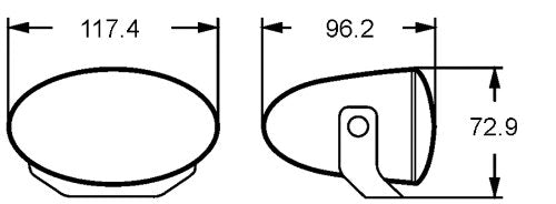 Hella Lamp 008283011 Ff50 Drv H7 12V Sae/Ece, Multi