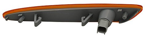 Right Side TYC Marker Light Compatible with 2005-2013 Chevrolet Corvette