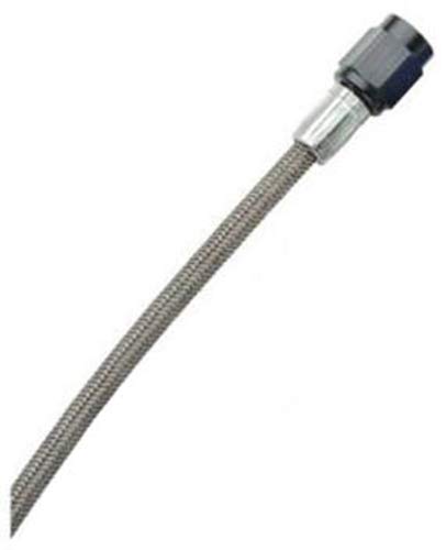 Fragola Performance Systems #2 Brake Line 290014-BL W/ #3 Alum. Nuts 14" Black