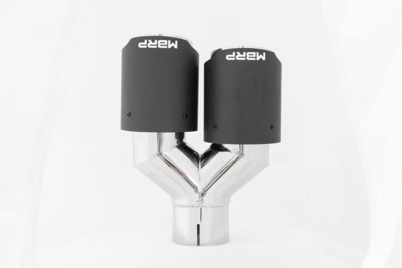 Carbon Fiber MBRP Universal Dual Tip 3.5in OD/2.5in Inlet