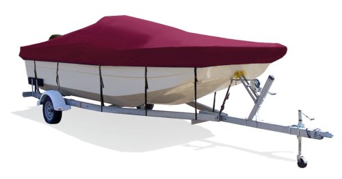 Trailerite Taylor Made Products Semi-Custom Boat Cover for Deck Boats with Inboard/Outboard Motor, Multiple Sizes and Colors