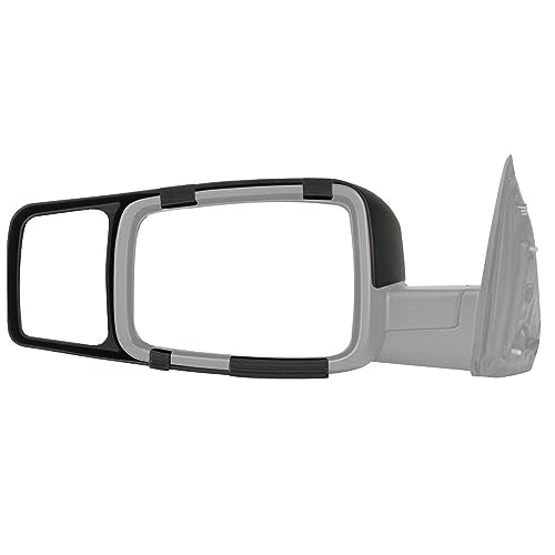 K SOURCE 80710 Snap & Zap Custom Fit Towing Mirror for 2009-2023 Ram Pick-Up 1500, 2010-2022 Ram Pick-Up 2500, 3500, Patented