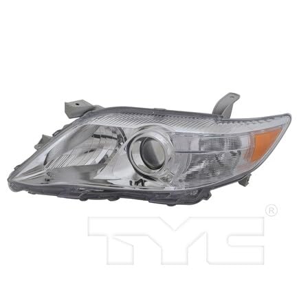 Left TYC Headlight Assembly Compatible with 2010-2011 Toyota Camry