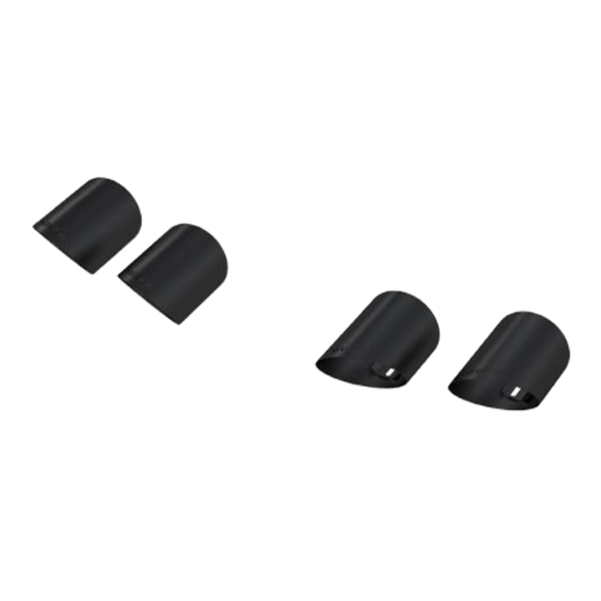 15-24 MBRP Ford Mustang T304 SS 4in OD / 6.5in Length Quad Tip Cover Kit - Black Tip