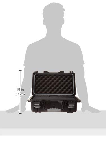 Large Plano 109150 Mil-Spec Field Locker Single Pistol Case, Black