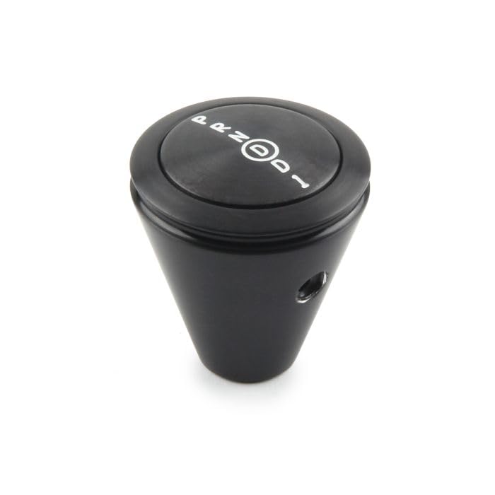 Fm Shifter Lokar Performance Products Ford Aode/4R70W Black 23" Single Bend Lever Hi-Tech Black Knob