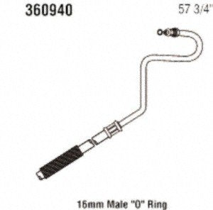 Power Steering Return Line Hose Assembly Gates 360940
