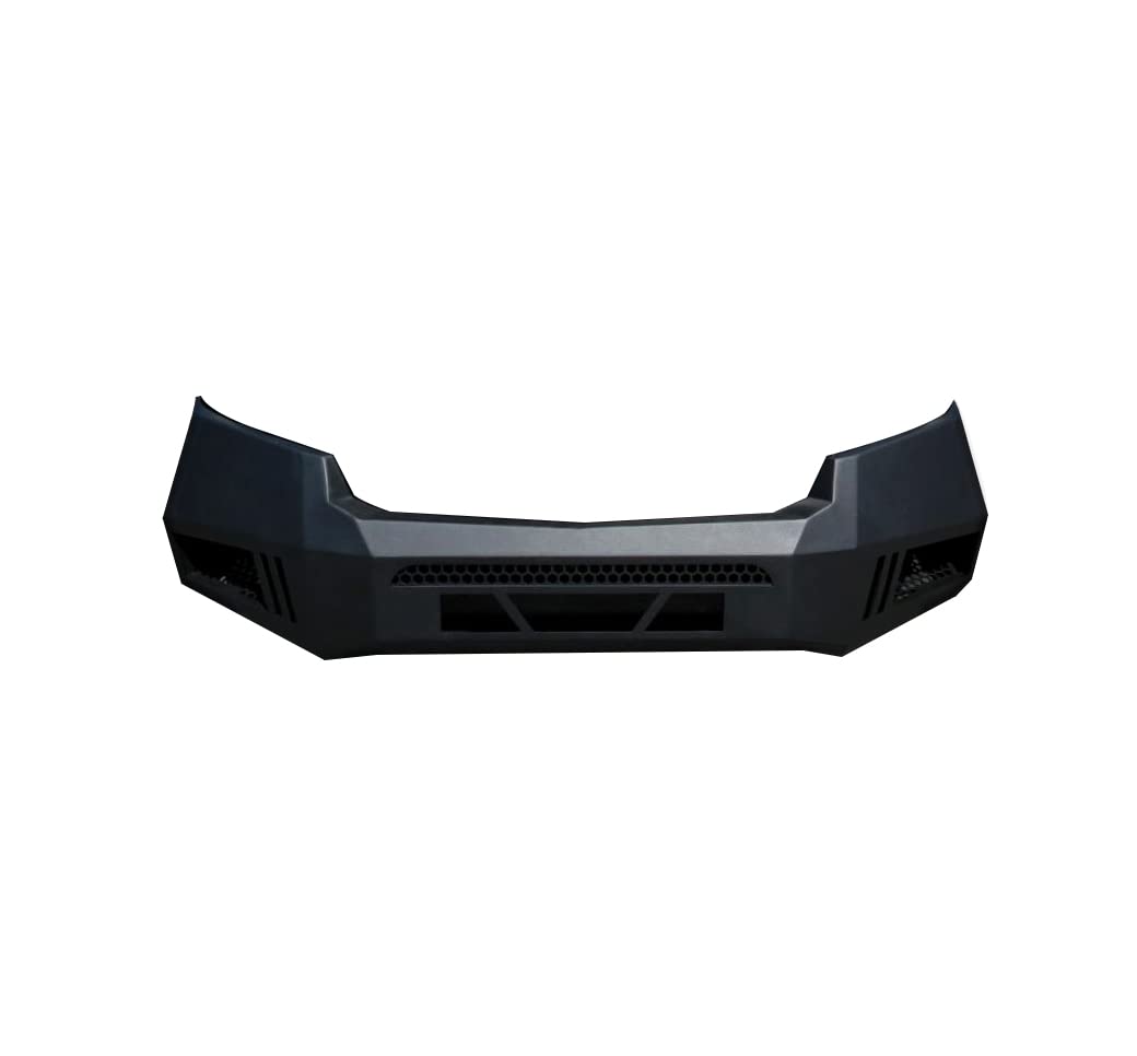 Heavy Duty Black Horse Armour Front Bumper I Front Bumper Satin Black Compatible with 2015-2020 Chevrolet Colorado (Excludes ZR2 Model)-AFB-CO15