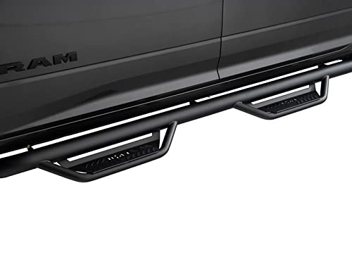 N-Fab Podium Step HPD1573QC-TX LG Textured Black 3 in. Main Tube Diameter 2 Steps Per Side w/o Bed Access Podium Step