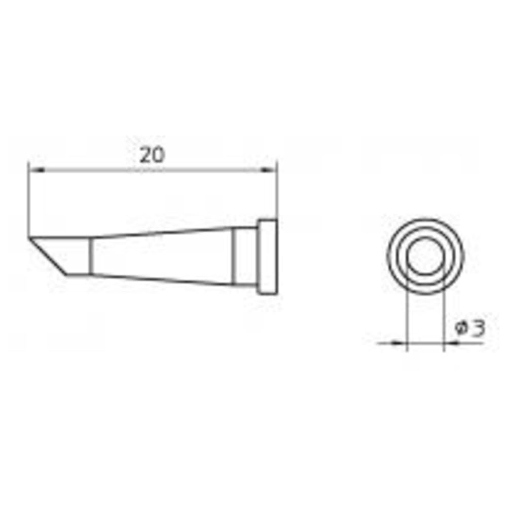 Weller Arc Welding Tip T0054440877, Black