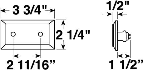 Amber Clearance Light Peterson Manufacturing V126A