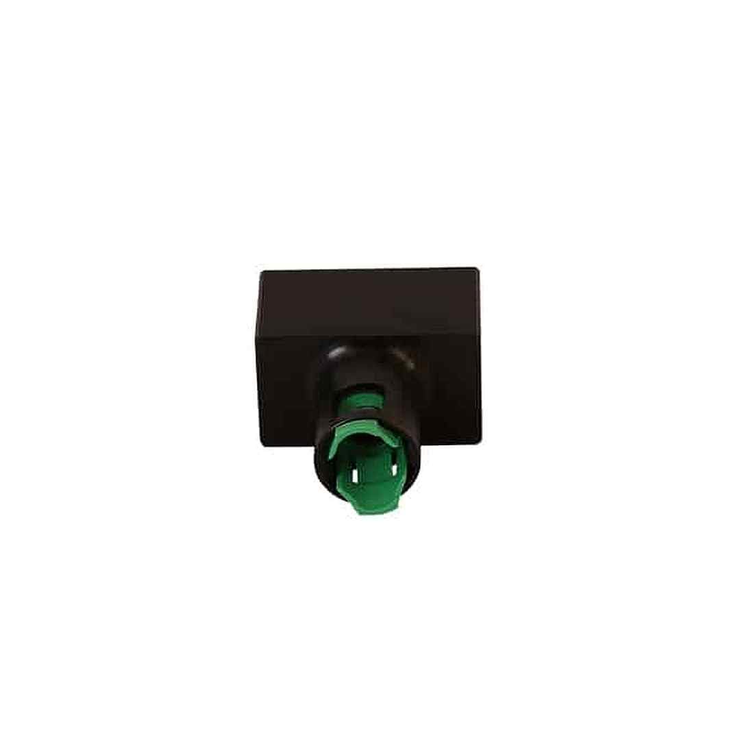 Fitting, Aeromotive 15137 Tee, 2x AN-08 Port, 3/8 Quick Connect