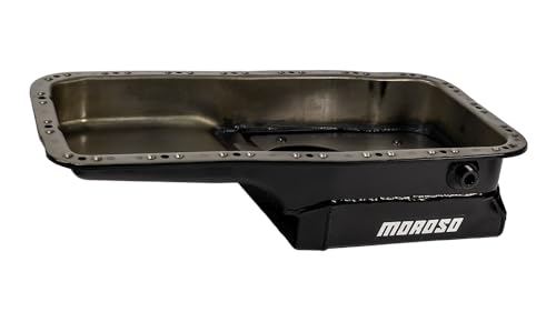 Honda B-Series Engine Moroso 20910 Steel Oil Pan, Road Race Baffled