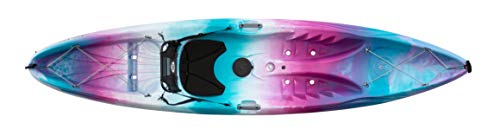 Tribe Perception 11.5 | Sit on Top Kayak for All-Around Fun | Large Rear Storage with Tie Downs | 11' 5" | Funkadelic