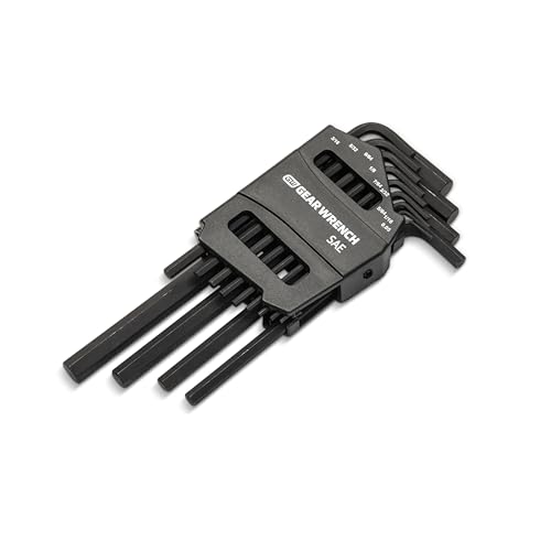 13 Piece GEARWRENCH Long Arm SAE Hex Key Set - 83502