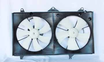 02-06 TOYOTA RADIATOR CAMRY L4 (US Built) & COND Cooling Fan ASSEMBLY